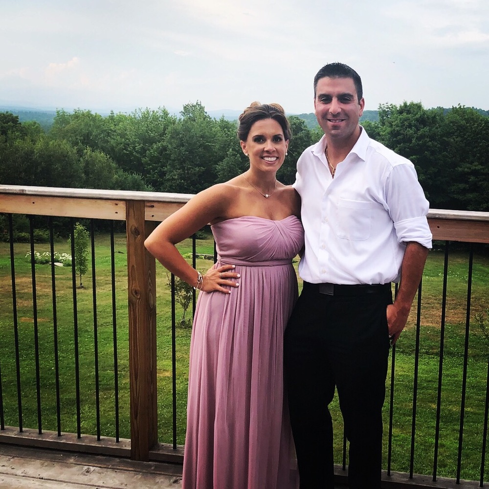 David’s Bridal Versa Dress in Quartz F15782